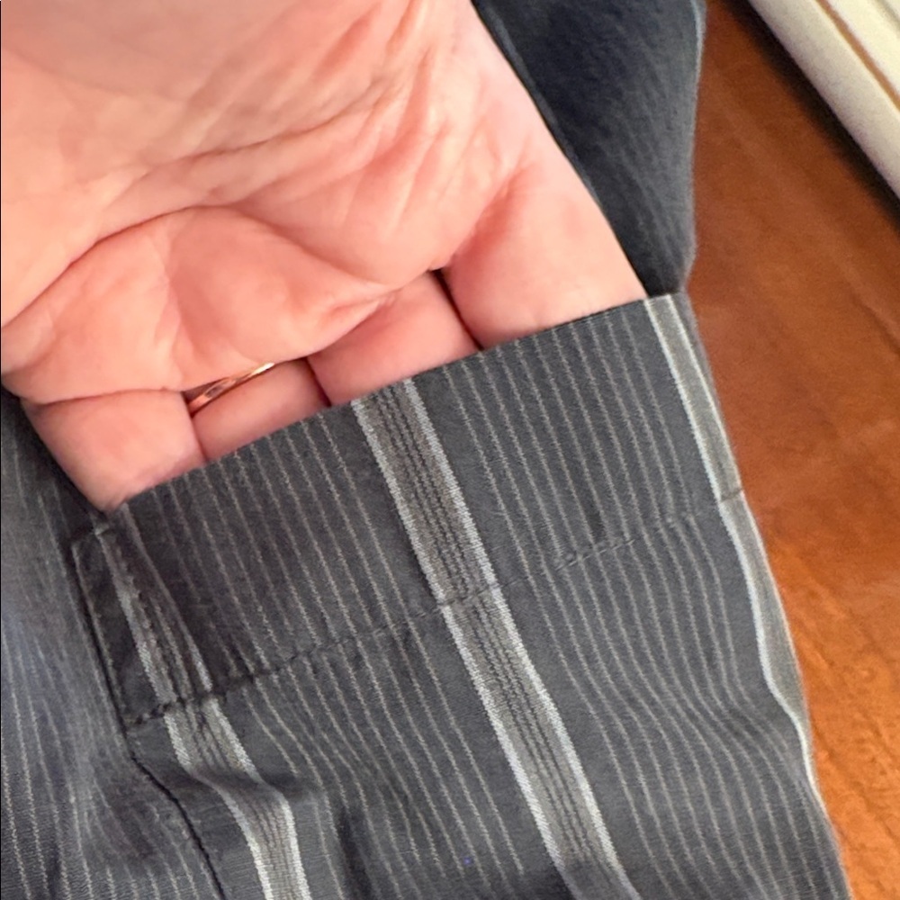 Sonoma Gray Men’s Striped Shirt XL - Picture 3 of 4